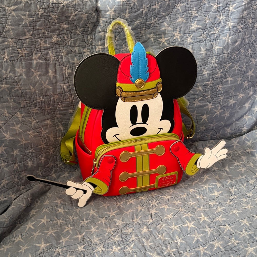 NWT Mickey Conductor Disney Loungefly